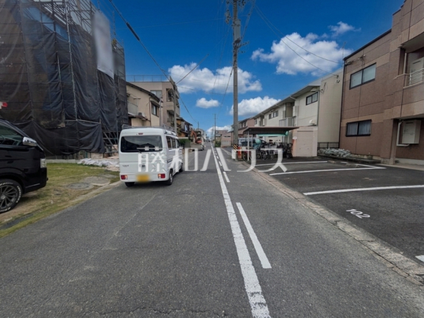 接道状況および現場風景 【春日井市柏原町1丁目】 接道状況および現場風景 【春日井市柏原町1丁目】