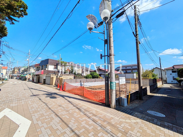接道状況および現場風景　【府中市晴見町１丁目】