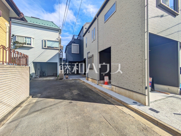 接道状況および現場風景　【板橋区徳丸６丁目】