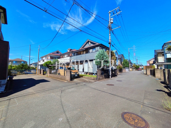 接道状況および現場風景　【小平市大沼町２丁目】
