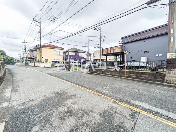 接道状況および現場風景 【八王子市寺田町】 接道状況および現場風景 【八王子市寺田町】