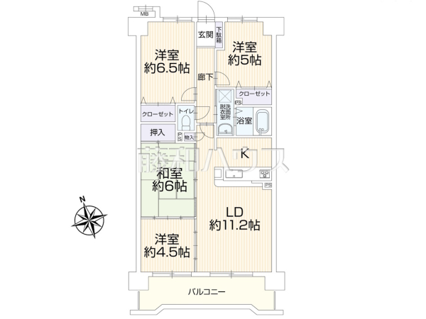 間取図　【宝マンション新守山イースト】