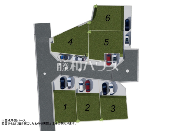 東大和市奈良橋1丁目　全6区画　宅地分譲物件画像