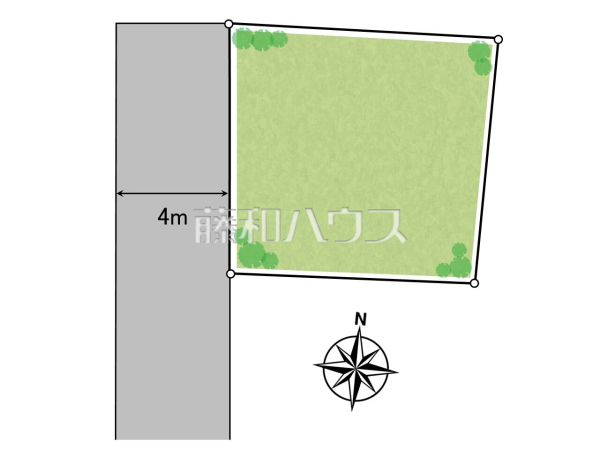 全体区画図　【練馬区北町７丁目】