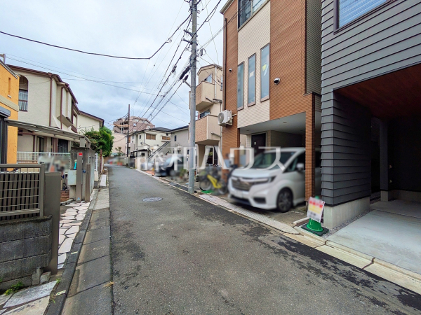 接道状況および現場風景　【板橋区東新町１丁目】