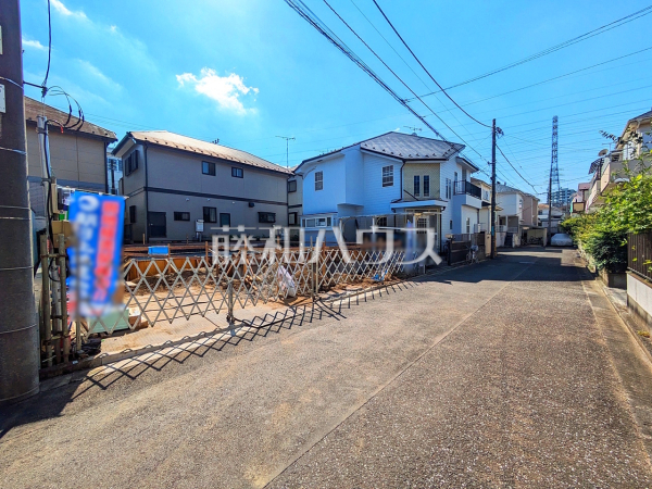 接道状況および現場風景 【小平市小川町1丁目】 接道状況および現場風景 【小平市小川町1丁目】