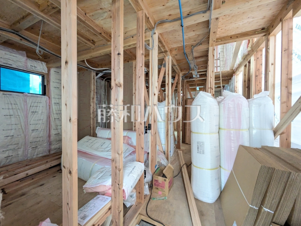 1号棟 建築中内観 【中野区上鷺宮3丁目】 1号棟 建築中内観 【中野区上鷺宮3丁目】