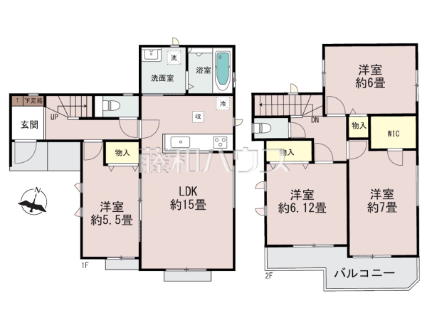 間取図 【富士見市水谷東3丁目】 間取図 【富士見市水谷東3丁目】