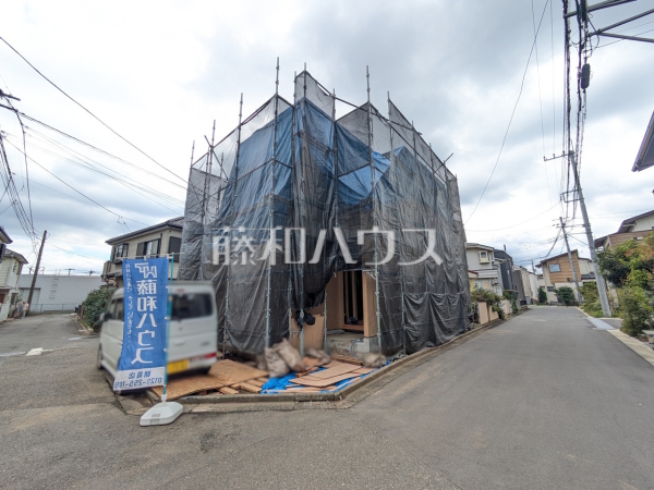 接道状況および現場風景 【富士見市羽沢2丁目】 接道状況および現場風景 【富士見市羽沢2丁目】