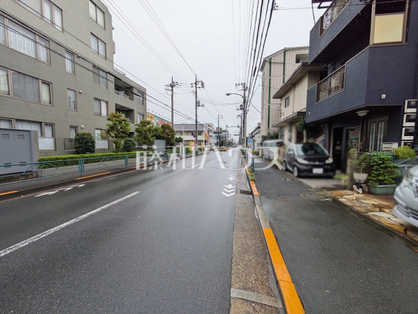 接道状況および現場風景 【杉並区今川2丁目】 接道状況および現場風景 【杉並区今川2丁目】