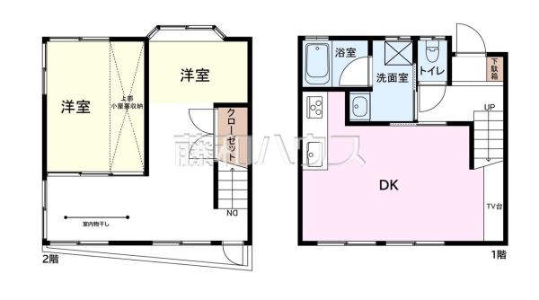 間取図 【東久留米市神宝町1丁目】西武池袋線「東久留米」駅 徒歩18分 間取図 【東久留米市神宝町1丁目】西武池袋線「東久留米」駅 徒歩18分
