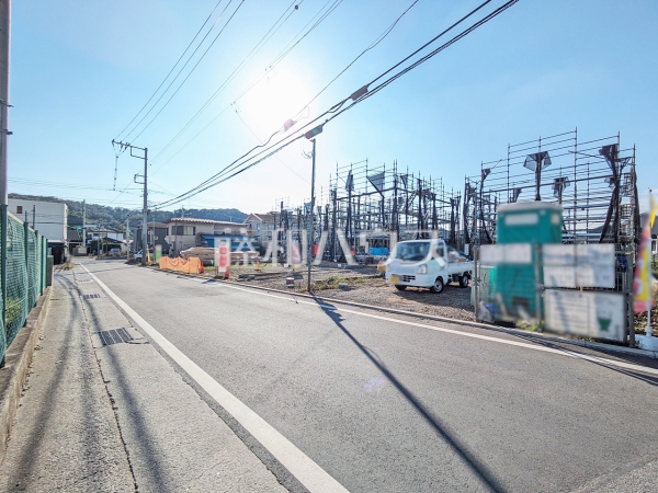 接道状況および現場風景 【八王子市宮下町】 接道状況および現場風景 【八王子市宮下町】