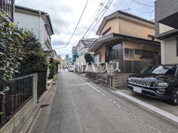 接道状況および現場風景 【練馬区向山4丁目】 接道状況および現場風景 【練馬区向山4丁目】