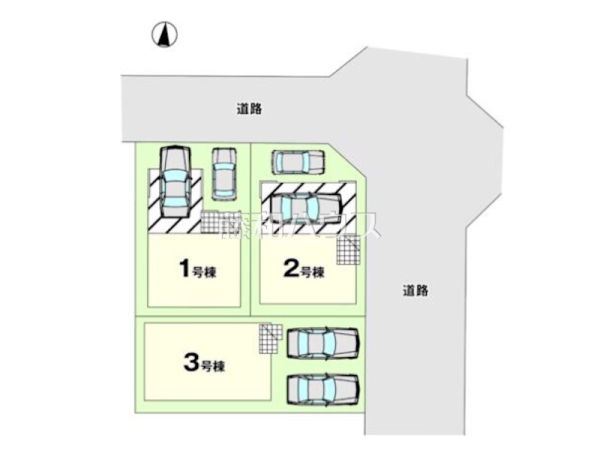 全体区画図 【福岡市西区小戸3丁目】 全体区画図 【福岡市西区小戸3丁目】