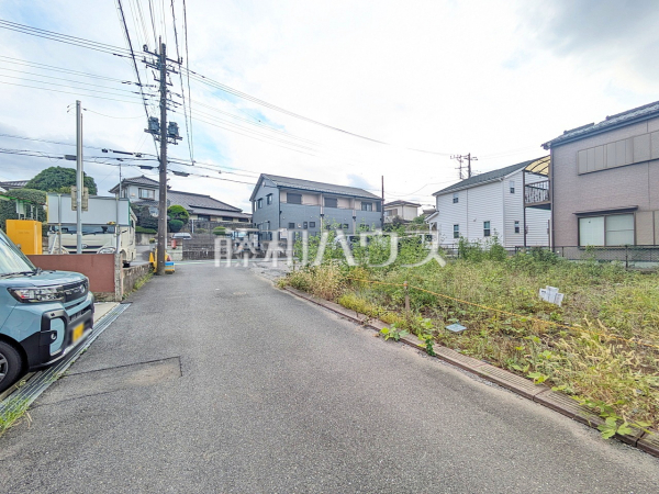 接道状況および現場風景　【和光市新倉３丁目】