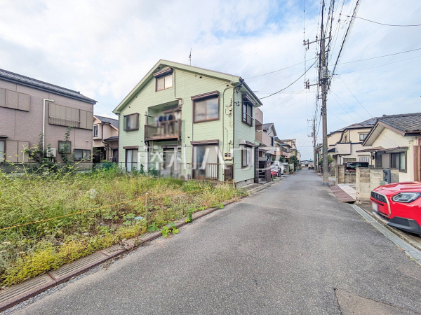 接道状況および現場風景　【和光市新倉３丁目】