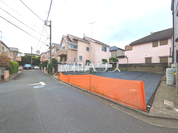 接道状況および現場風景　【武蔵野市吉祥寺北町４丁目】