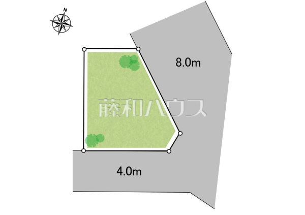 全体区画図　【新座市石神１丁目】