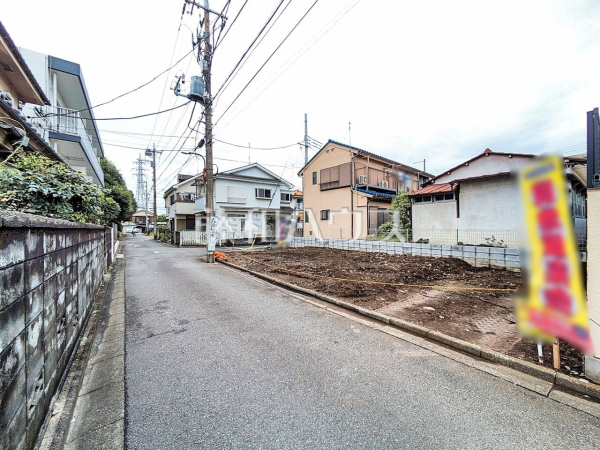 接道状況および現場風景 【八王子市平岡町】 接道状況および現場風景 【八王子市平岡町】