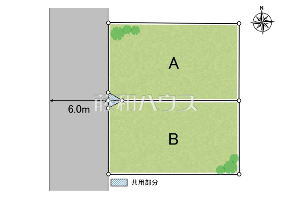 全体区画図 【八王子市散田町2丁目】 全体区画図 【八王子市散田町2丁目】