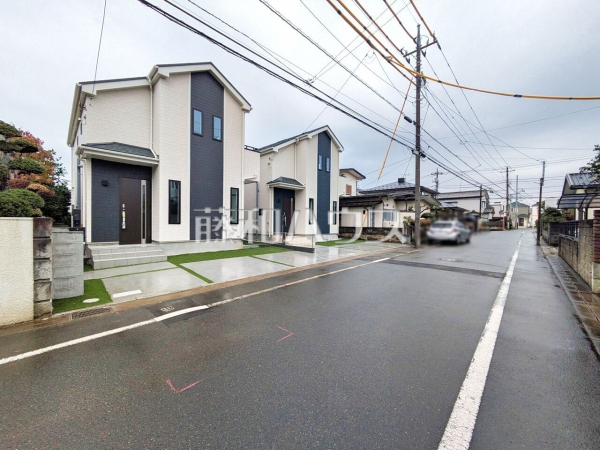 接道状況および現場風景 【八王子市散田町2丁目】 接道状況および現場風景 【八王子市散田町2丁目】