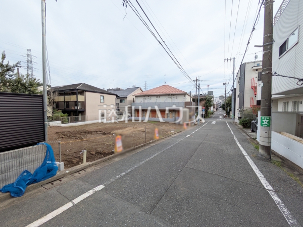 接道状況および現場風景 【練馬区石神井台7丁目】 接道状況および現場風景 【練馬区石神井台7丁目】