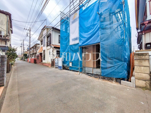 接道状況および現場風景 【東久留米市弥生1丁目】 接道状況および現場風景 【東久留米市弥生1丁目】
