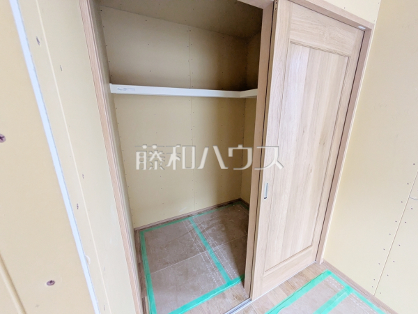 A号棟 収納(施工中内観) 【狛江市東野川4丁目】 A号棟 収納(施工中内観) 【狛江市東野川4丁目】