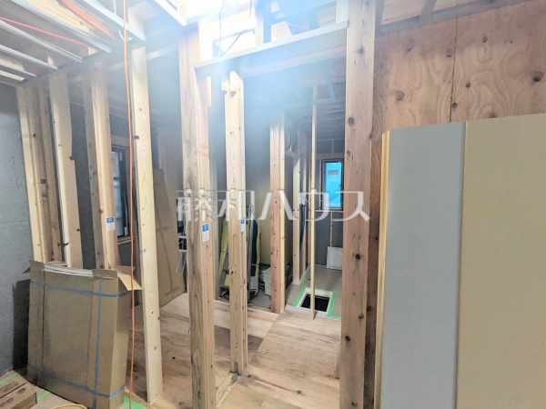 B号棟 施工中内観 【狛江市東野川4丁目】 B号棟 施工中内観 【狛江市東野川4丁目】