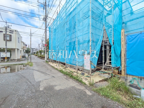接道状況および現場風景　【国立市北３丁目】