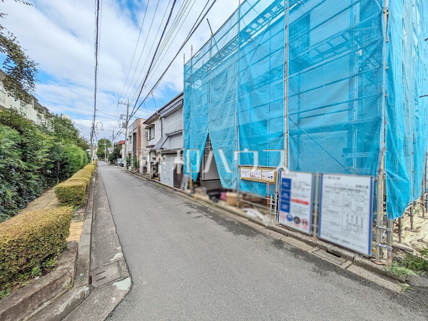 接道状況および現場風景　【国立市北３丁目】