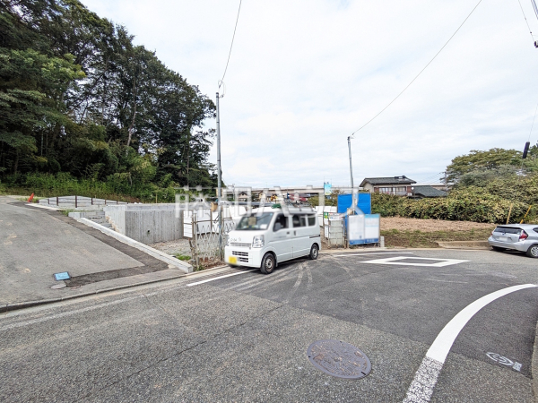 接道状況および現場風景 【八王子市大船町】 接道状況および現場風景 【八王子市大船町】