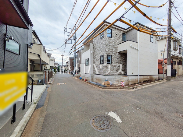 接道状況および現場風景　【練馬区南大泉４丁目】