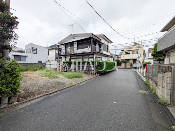 接道状況および現場風景 【狛江市猪方3丁目】 接道状況および現場風景 【狛江市猪方3丁目】