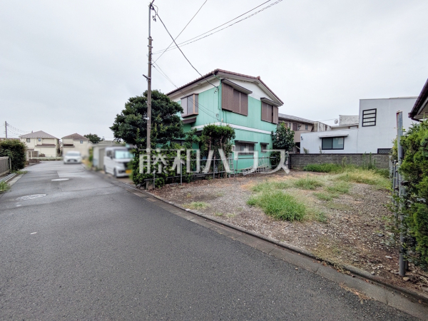 接道状況および現場風景 【狛江市猪方3丁目】 接道状況および現場風景 【狛江市猪方3丁目】