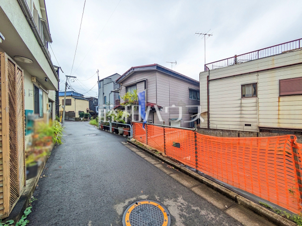 接道状況および現場風景　【板橋区大谷口北町】