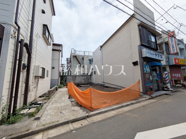 接道状況および現場風景　【練馬区田柄１丁目】