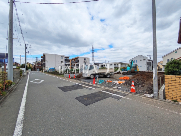 接道状況および現場風景　【日野市東平山２丁目】