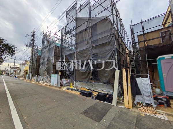 接道状況および現場風景 【練馬区三原台1丁目】 接道状況および現場風景 【練馬区三原台1丁目】
