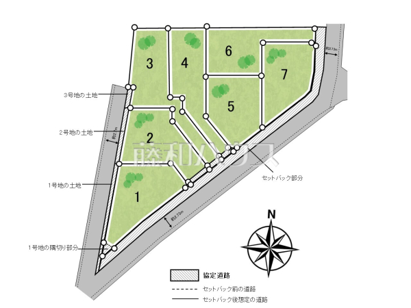 武蔵村山市神明4丁目　全7棟　新築分譲住宅物件画像