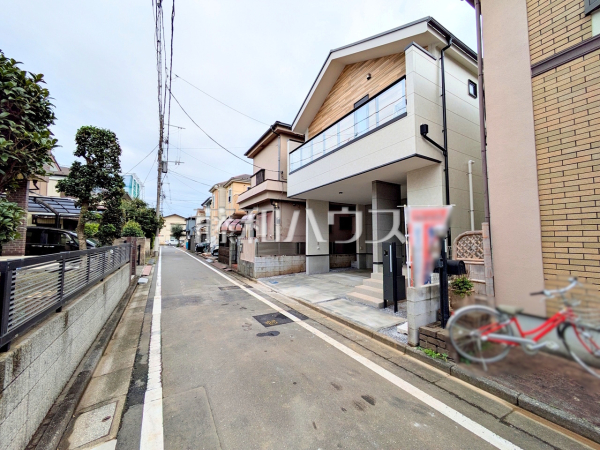 接道状況および現場風景 【練馬区富士見台4丁目】 接道状況および現場風景 【練馬区富士見台4丁目】