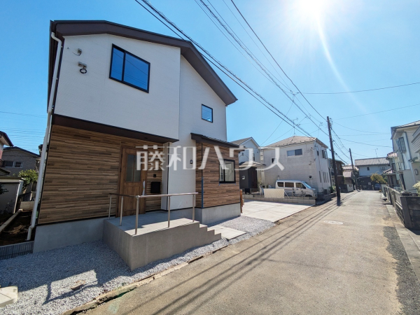 接道状況および現場風景 【所沢市大字上安松】 接道状況および現場風景 【所沢市大字上安松】