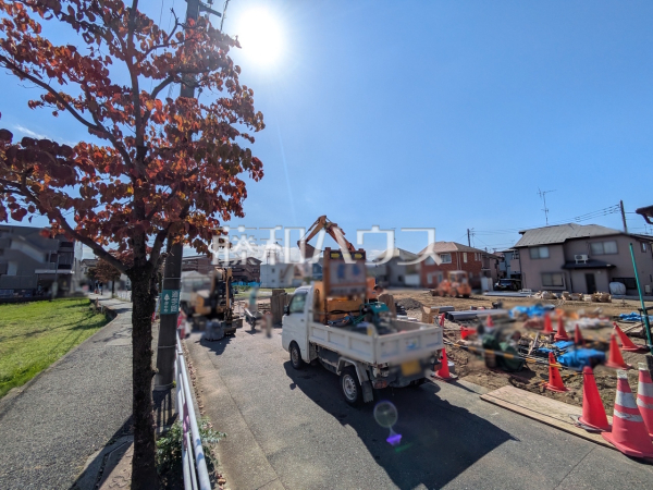 接道状況および現場風景 【府中市南町2丁目】 接道状況および現場風景 【府中市南町2丁目】