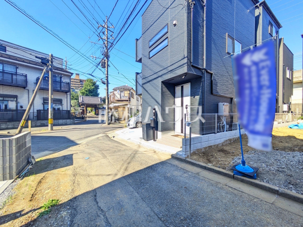 接道状況および現場風景　【和光市白子２丁目】