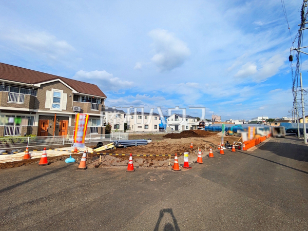 接道状況および現場風景 【府中市日新町2丁目】 接道状況および現場風景 【府中市日新町2丁目】
