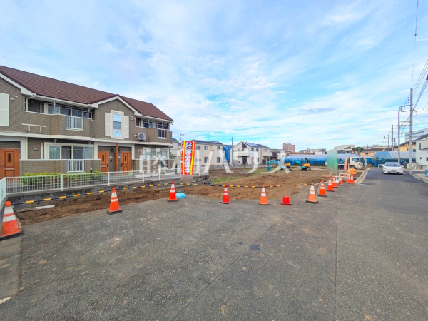 接道状況および現場風景 【府中市日新町2丁目】 接道状況および現場風景 【府中市日新町2丁目】