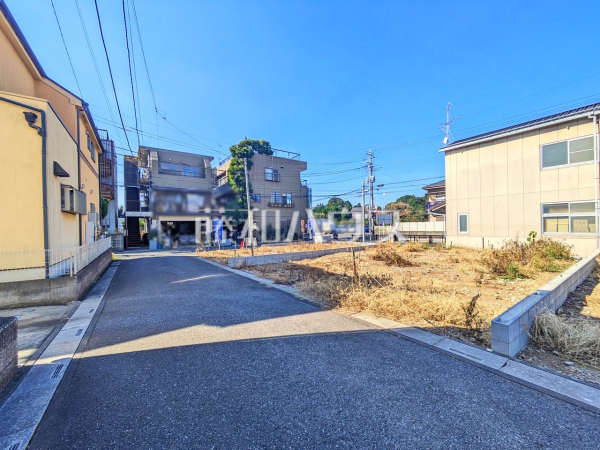 接道状況および現場風景　【和光市下新倉４丁目】