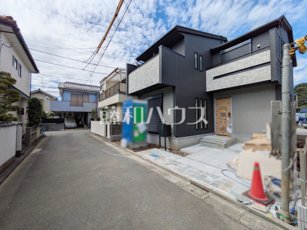 接道状況および現場風景　【練馬区大泉町１丁目】