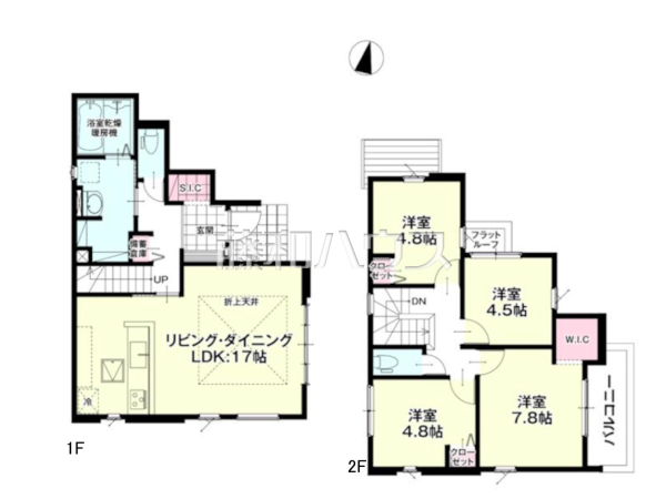 間取図　【福岡市南区柳河内１丁目】