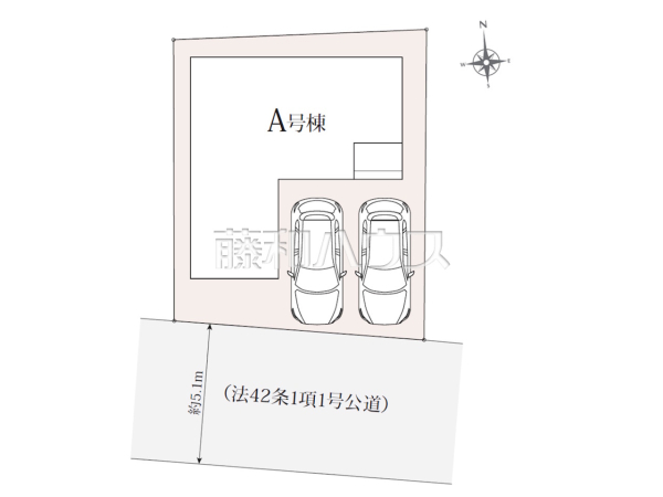 全体区画図　【北名古屋市野崎西出】